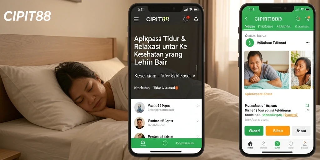 Screenshot utama CIPIT88 menampilkan antarmuka yang menenangkan dan mudah digunakan.
