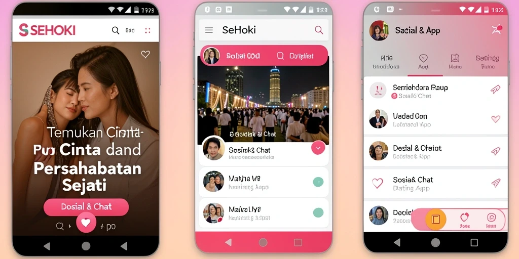 Antarmuka SEHOKI yang modern dan mudah digunakan