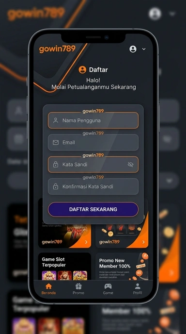 Buat Akun Baru di Gowin789 dengan Mudah